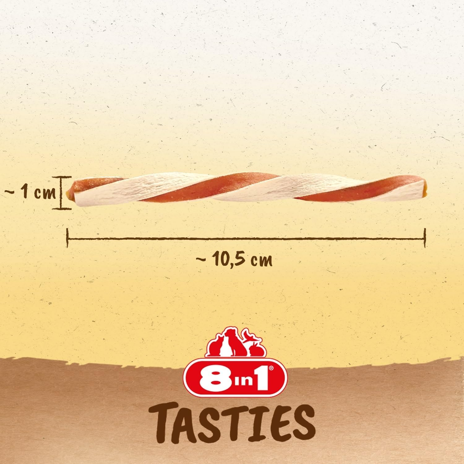 8in1 TASTY Twisters 85g