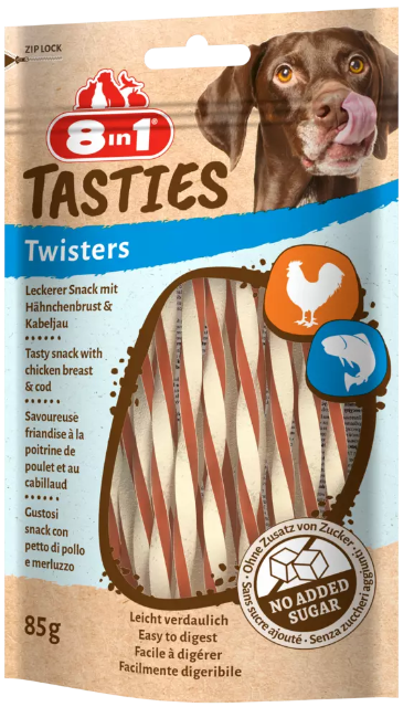 8in1 TASTY Twisters 85g