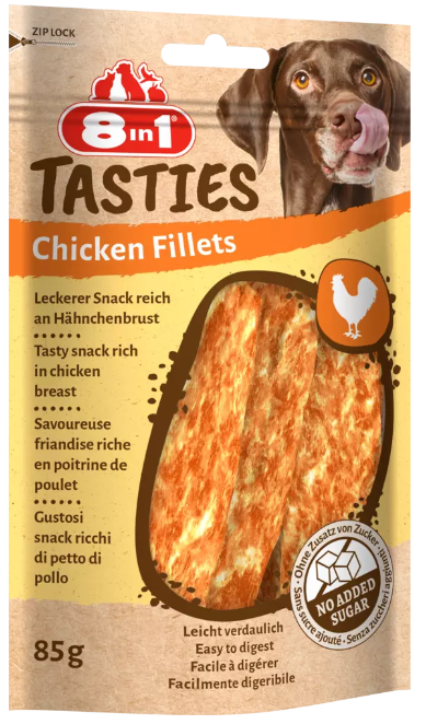 8in1 TASTY Chicken Fillets 85g