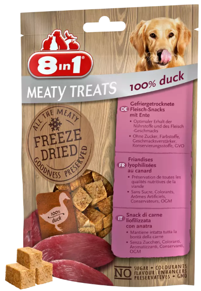 8in1 MEATY TREATS Duck 50g