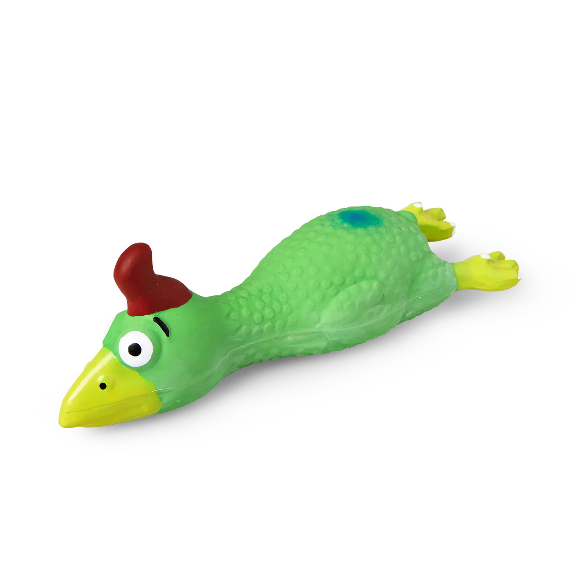 Crinkle Flying Hen Dog Toy - 1pc