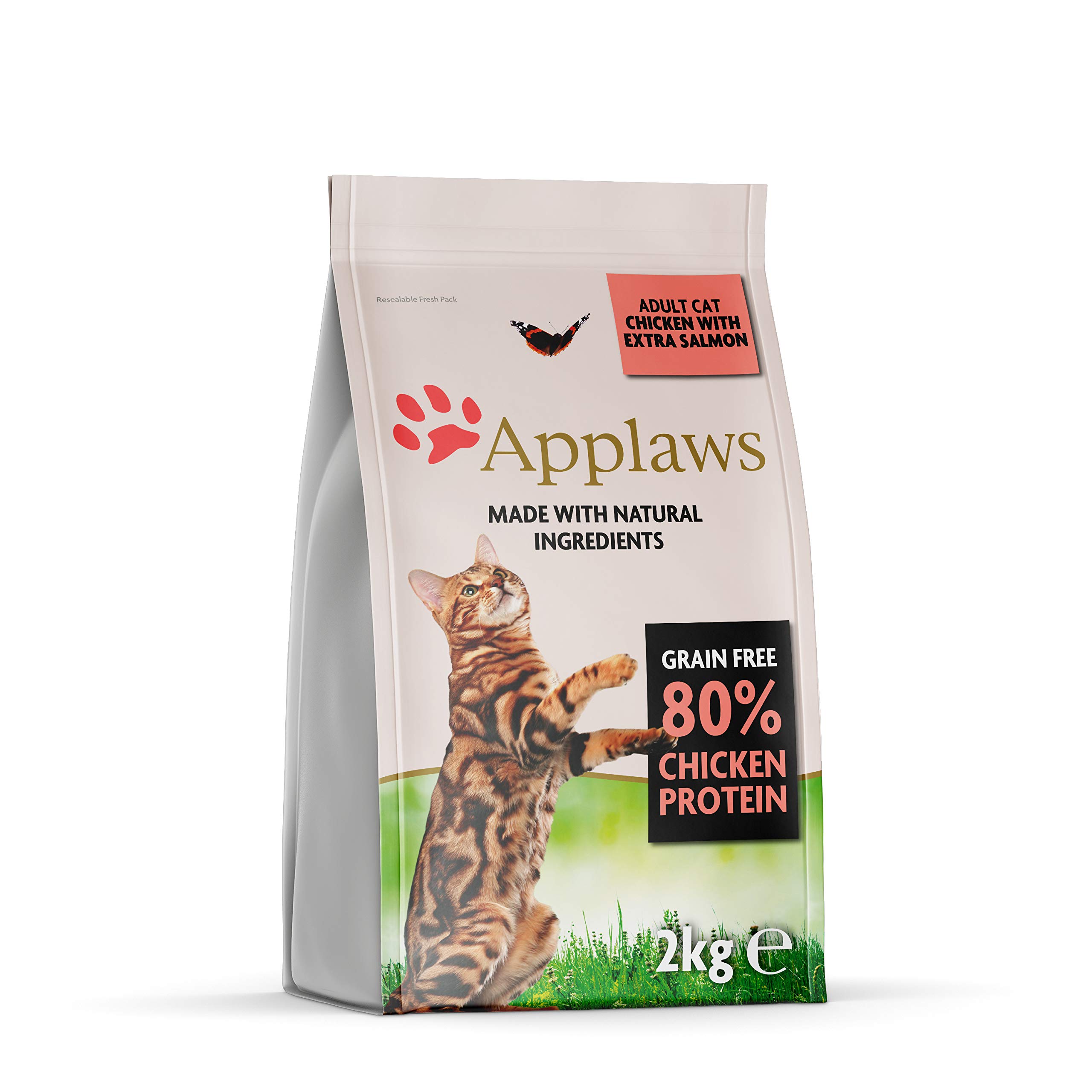 Applaws Chicken & Salmon Dry Adult Cat Food 2KG
