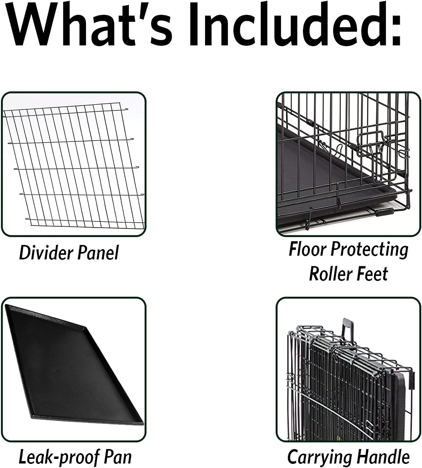 ConTour Dog Crate 93.3 x 59.5 x 62.4 cm