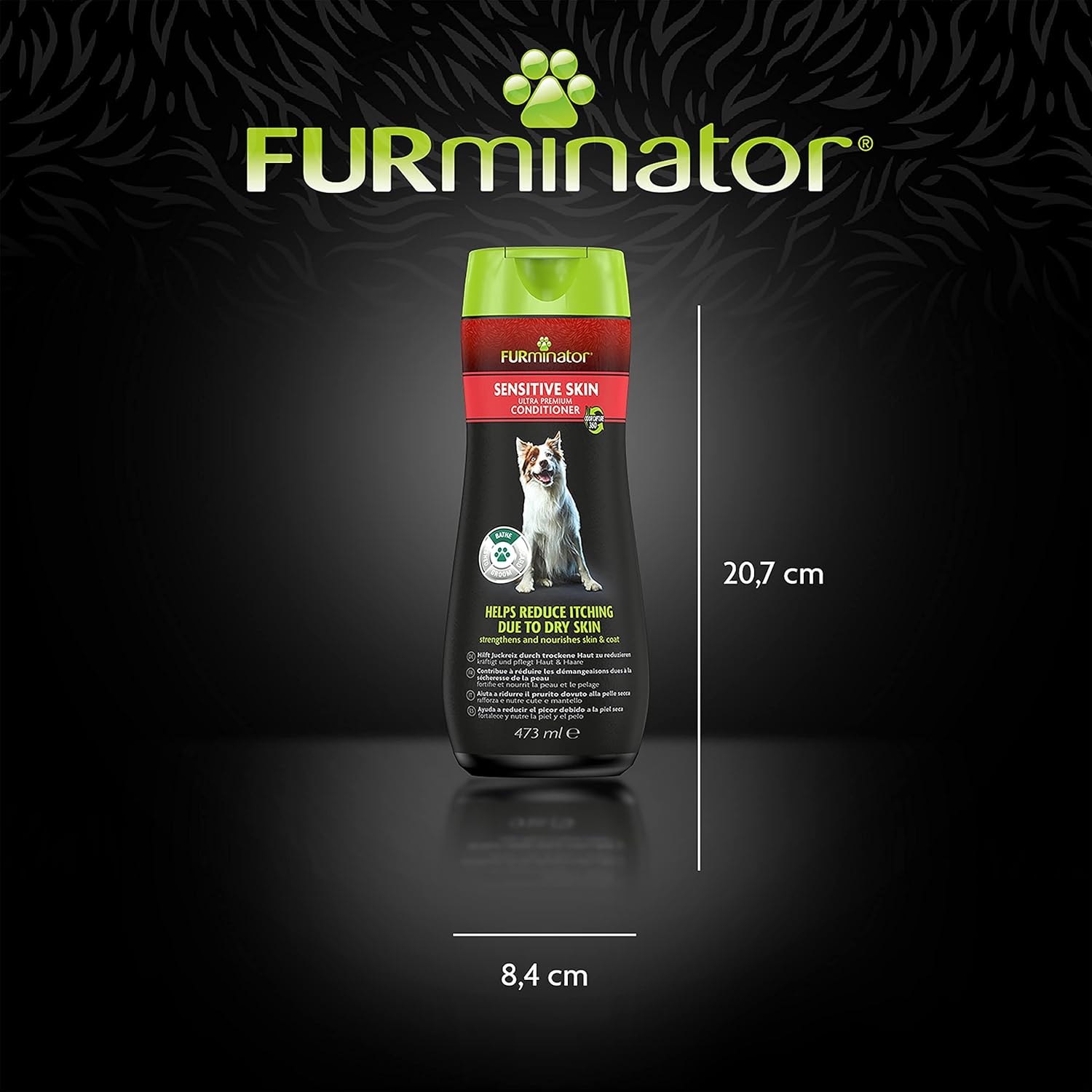 FURminator Sensitive Skin Conditioner For Dogs 473ml