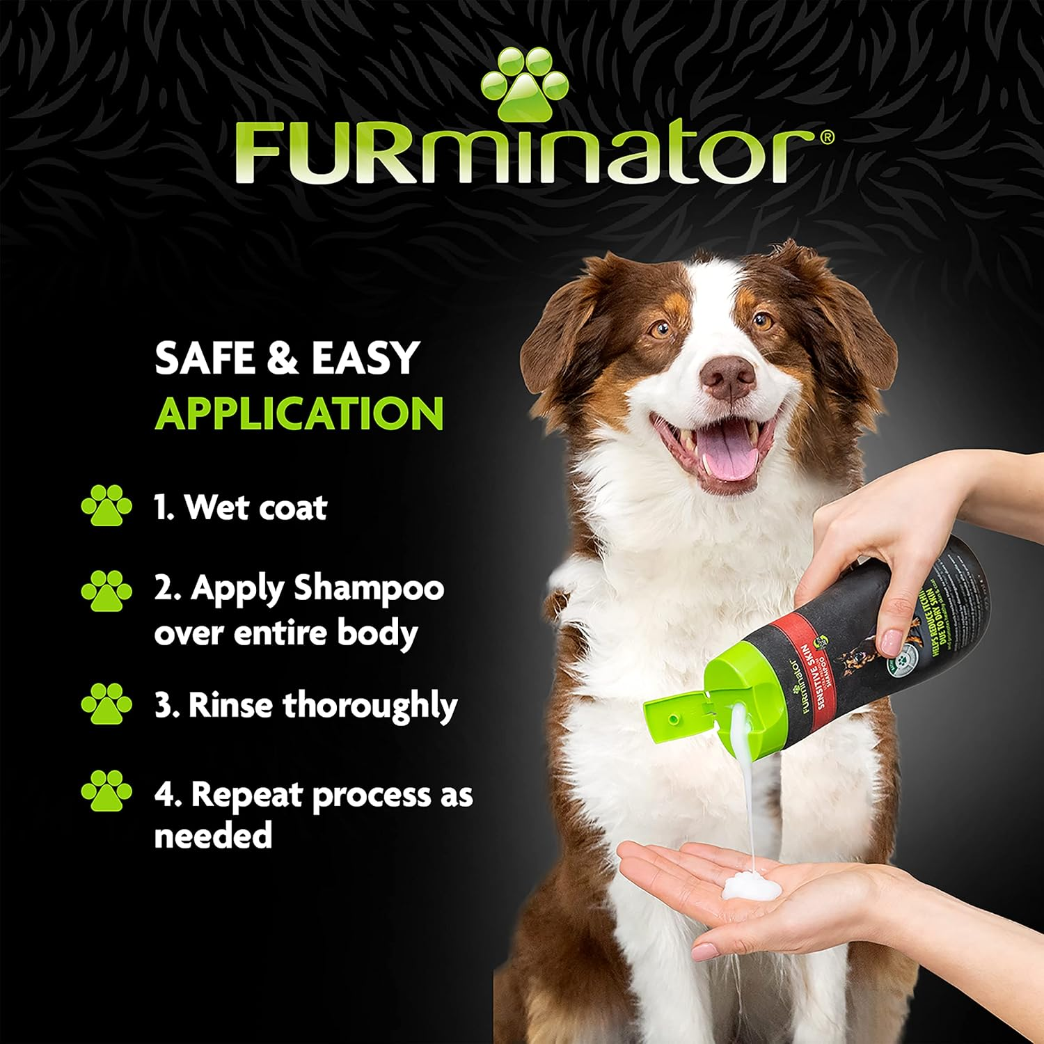 FURminator Sensitive Skin Shampoo For Dogs 473ml