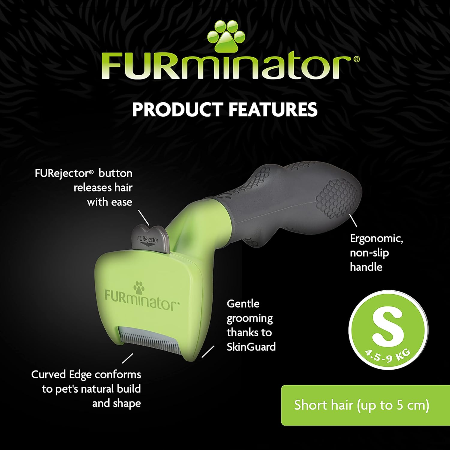 Furminator Dog Undercoat S Short Hair 12 YA