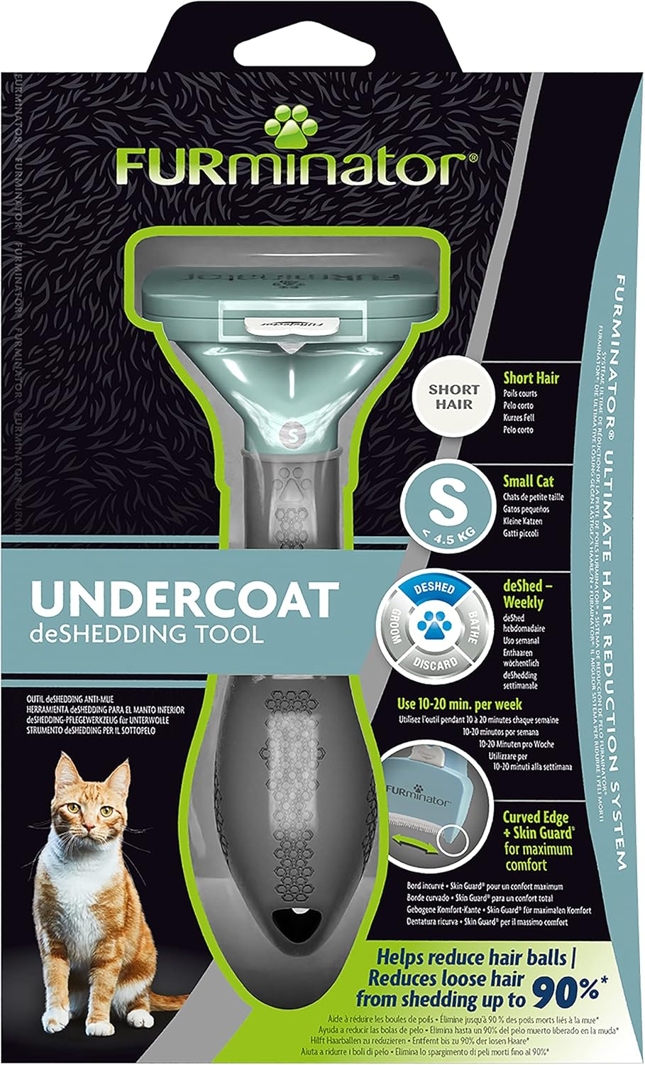 Furminator Cat Undercoat S Short Hair 12 YA