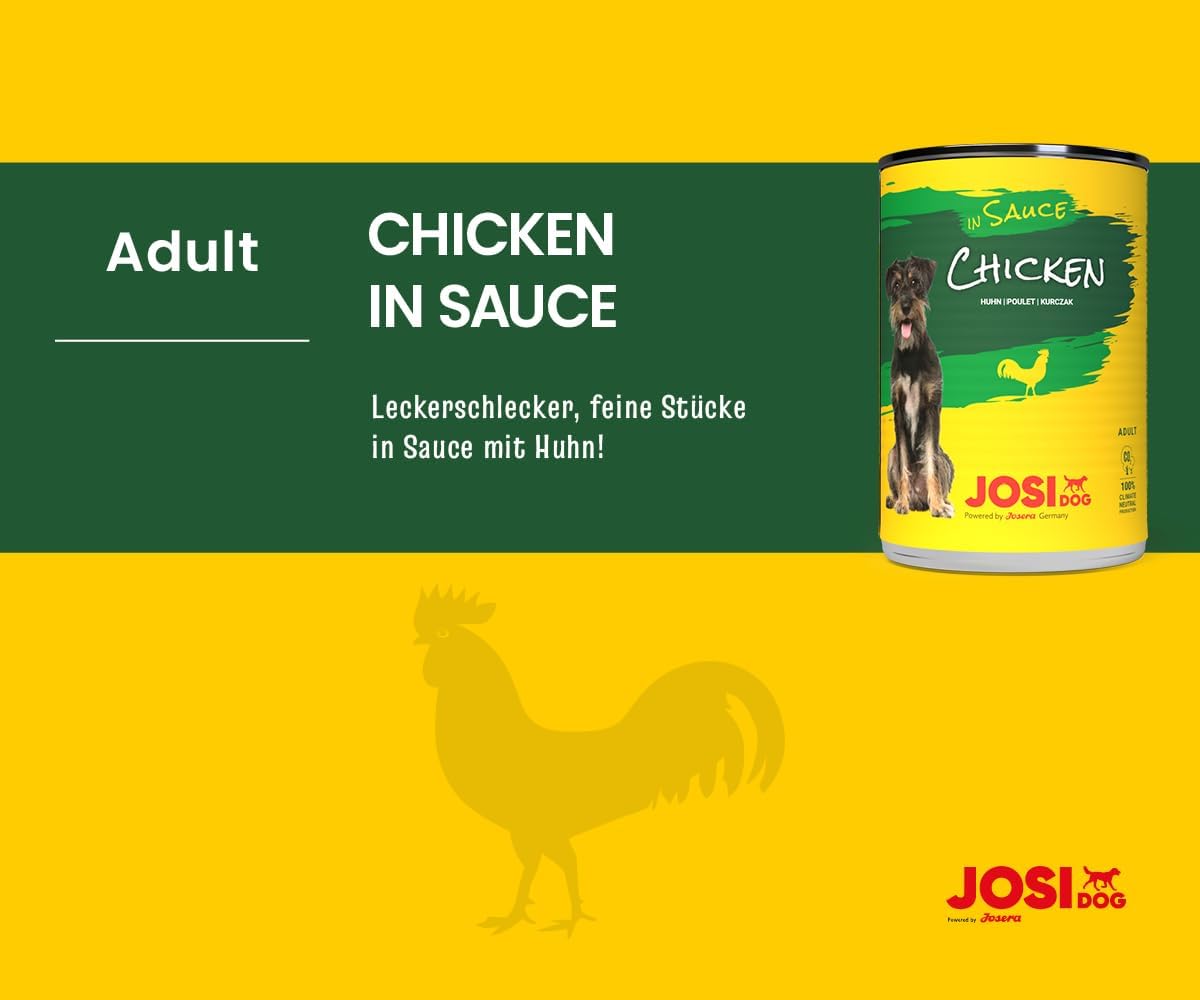 Josera Josi Dog Chicken in Sauce Wet Food - 415g