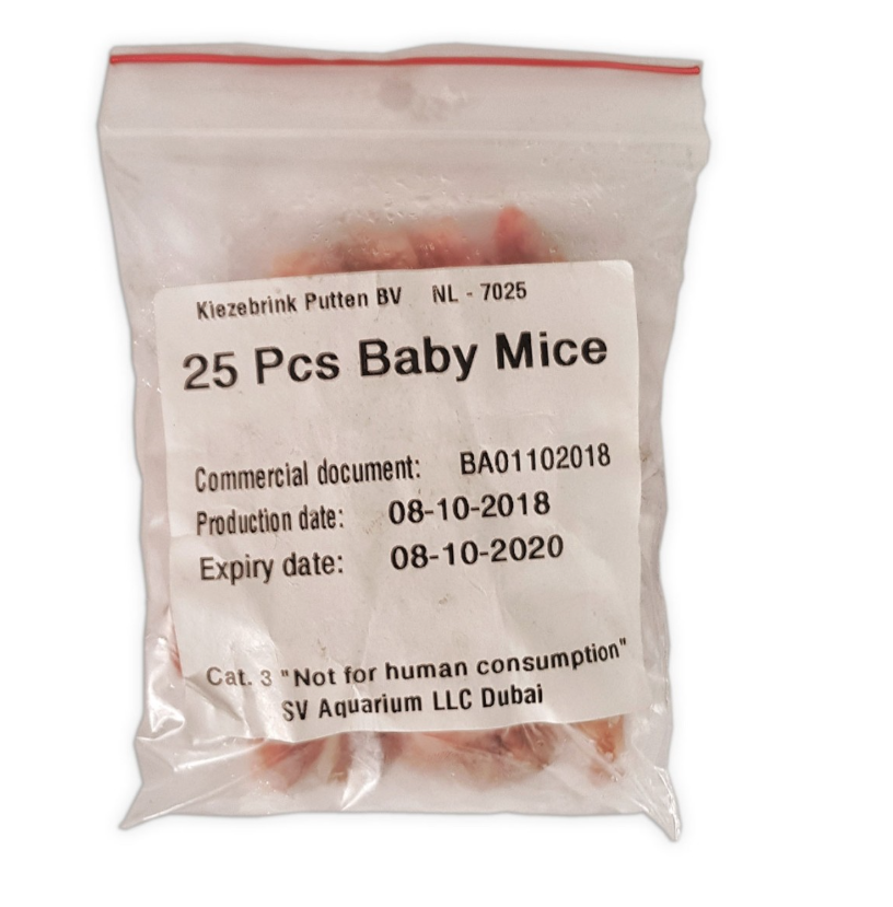 Mouse Pups 2g Eco Pack 25 pcs
