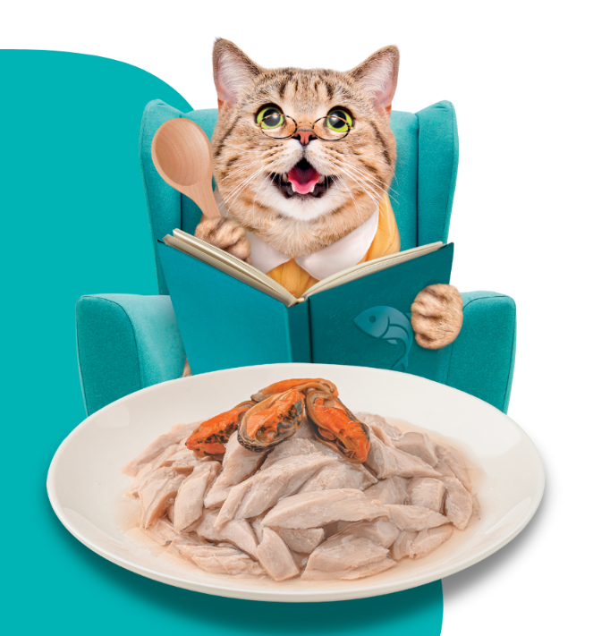 Moochie Cat Food Tuna & Green Lipped Mussel Recipe in Gravy Pouch 70g