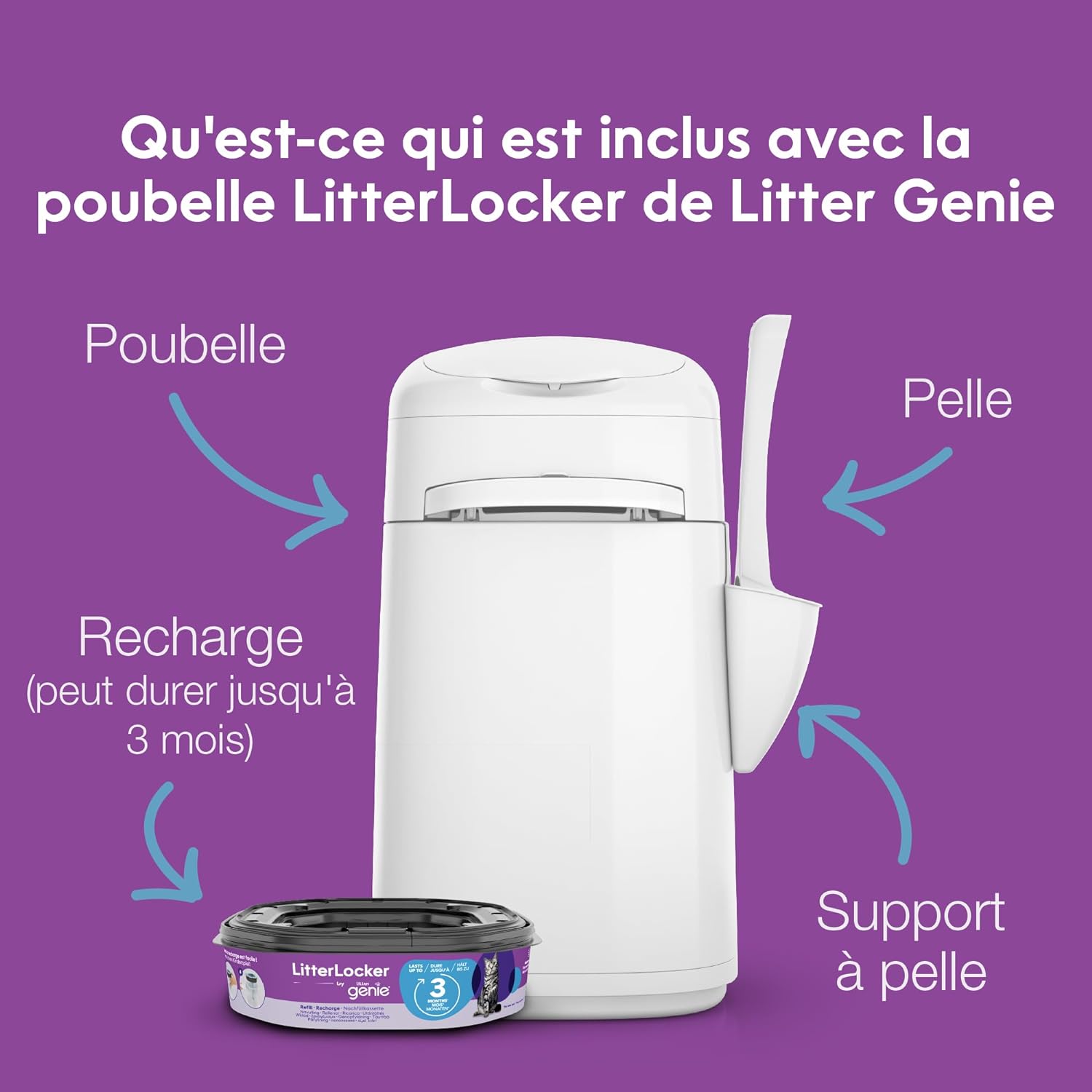 LitterLocker by Genie with Disposal Bin