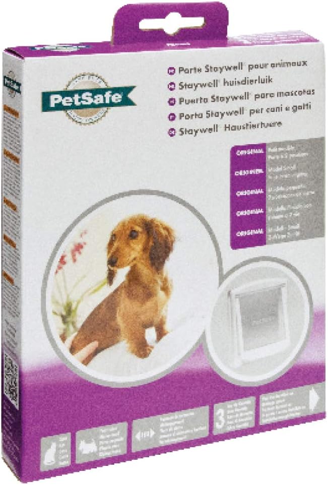 PetSafe Original 2 Way Small Pet Door - Brown