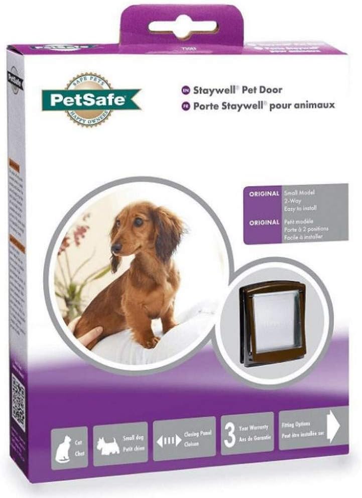 PetSafe Original 2 Way Small Pet Door - Silver