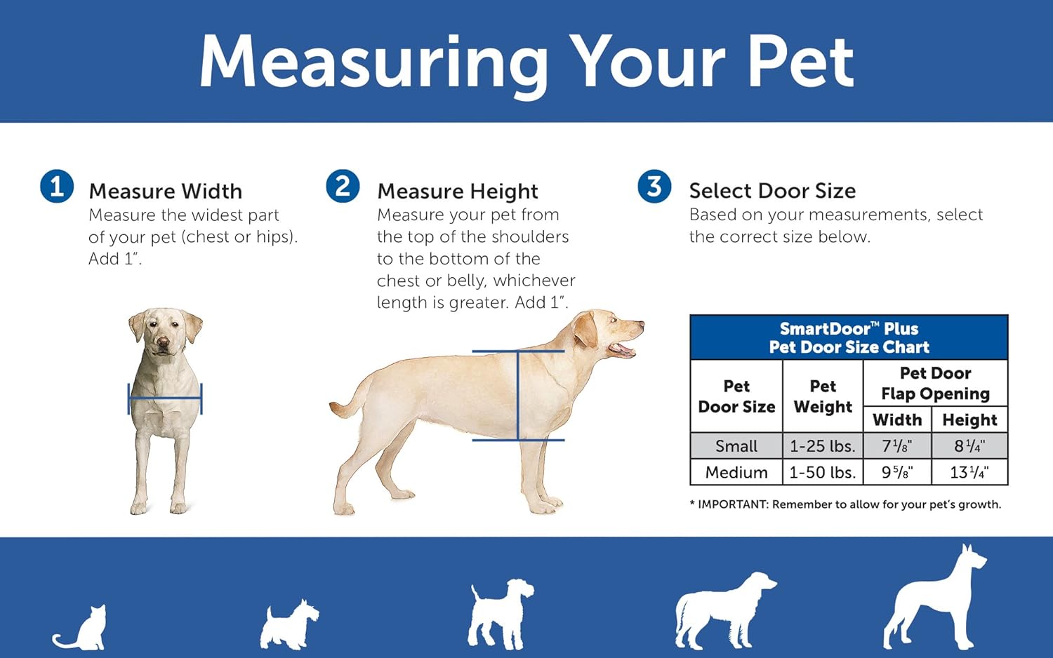 Pet Safe Passport Intelligent Dog Cat Door Flap