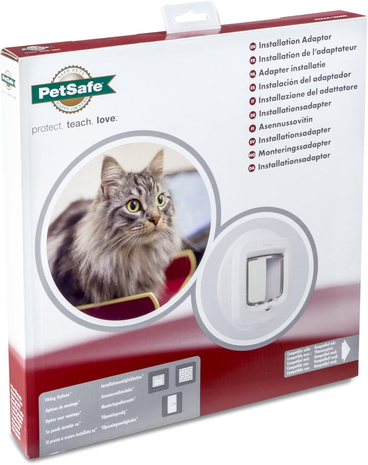 Pet Safe Installation Adaptor - White-2019 model