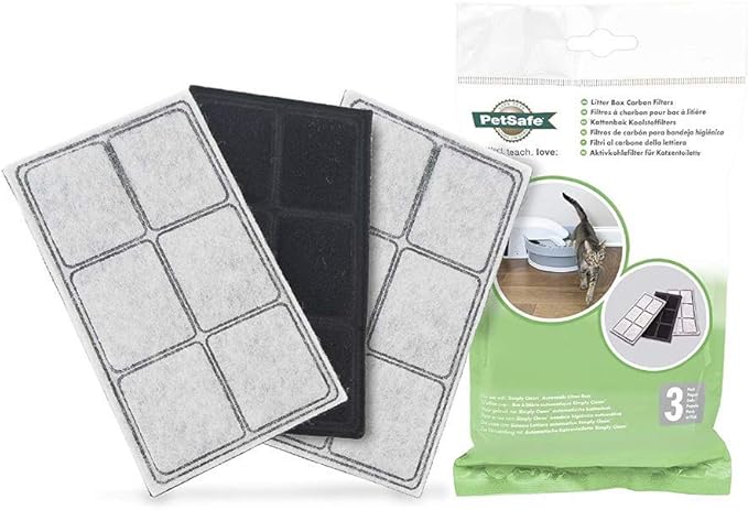 PetSafe® Litter Box Replacement Carbon Filters - 3-Pack