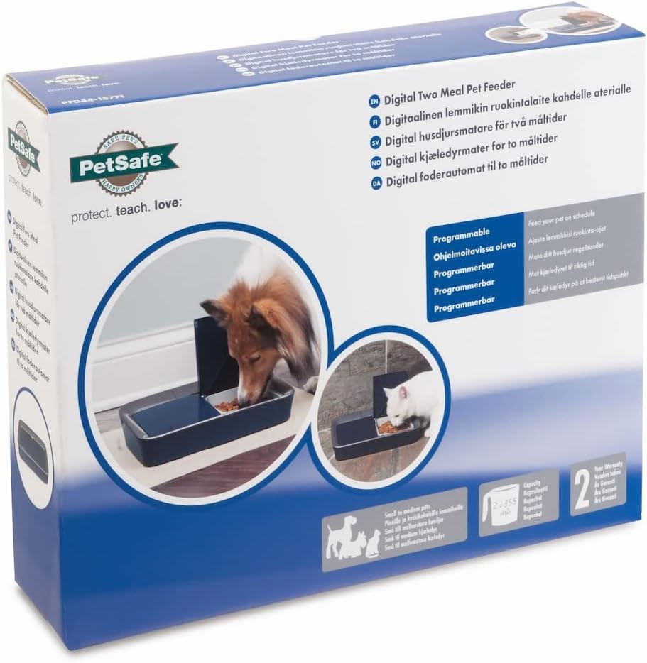 PetSafe Digital Two Meal Pet Feeder