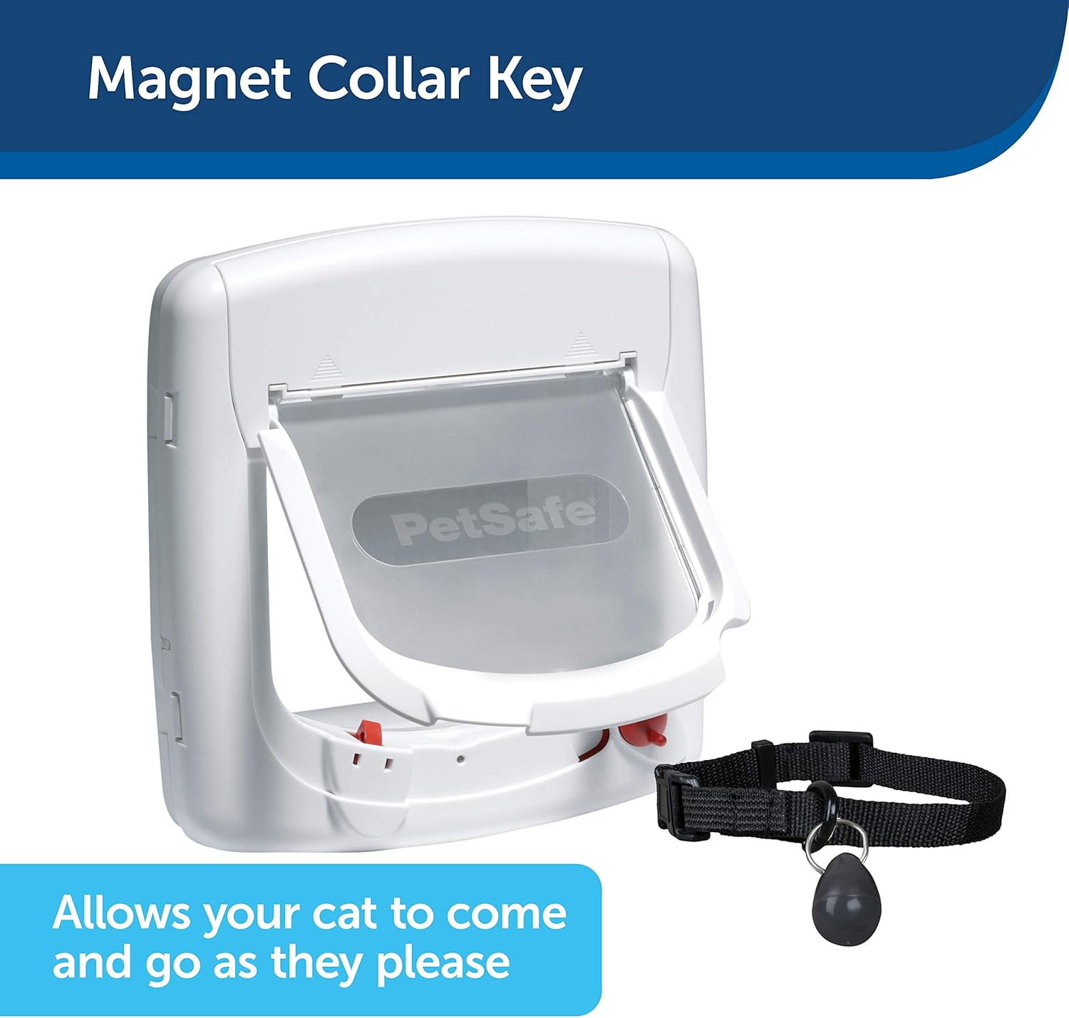 PetSafe Magnetic 4 Way Locking Deluxe Cat Flap