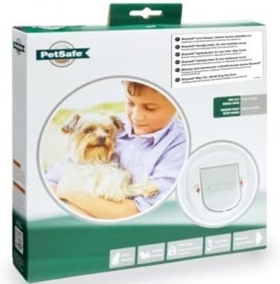 PetSafe Big Cat Small Dog Pet Door - White