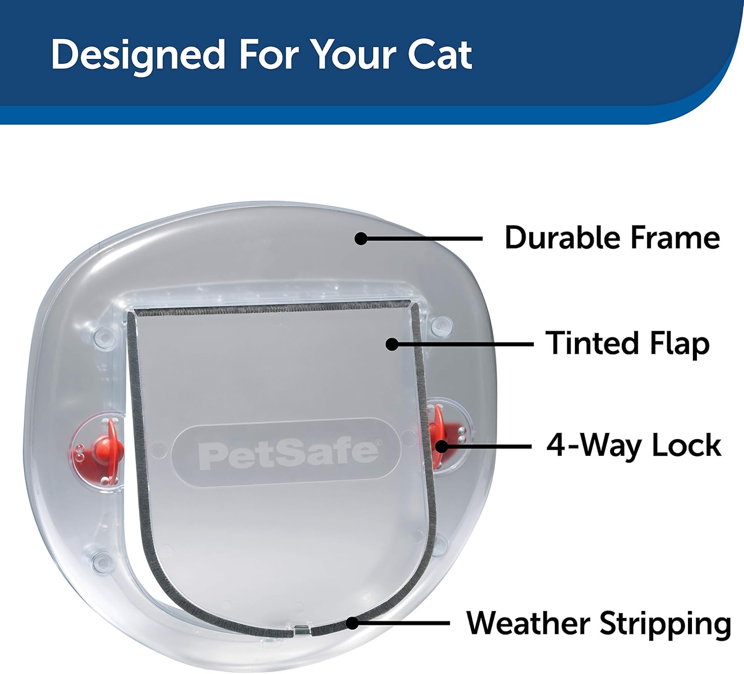 PetSafe Big Cat Small Dog Pet Door - Frosted