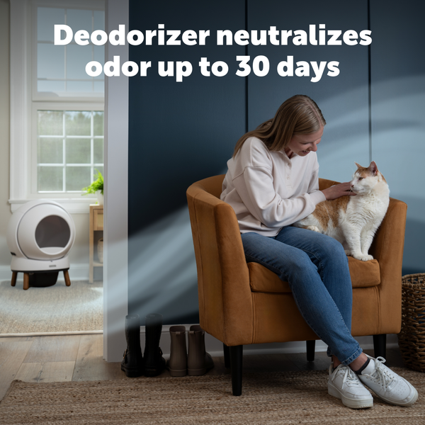 Pet Safe Ecom Smartspin Deodorizer 2pks Automatic Cat Litter Box