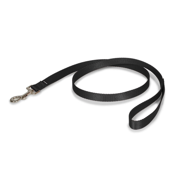 Petmate Nylon Dog Leash 1"X6' Black