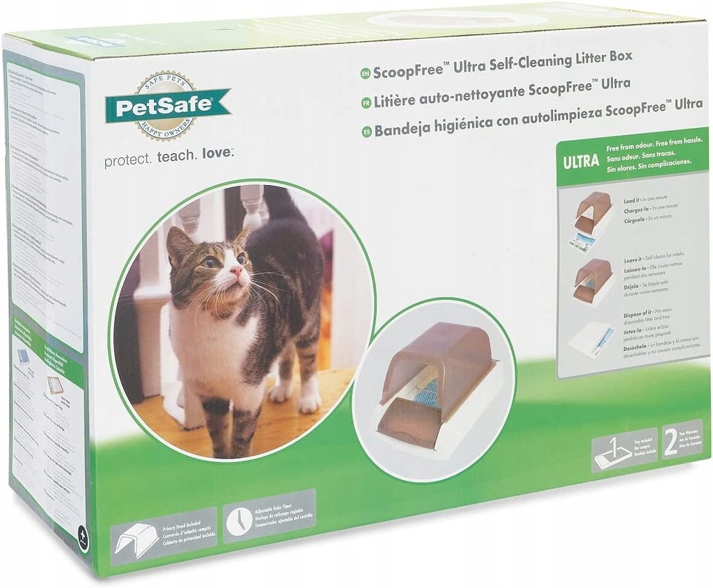 ScoopFree Ultra Automatic Self-Cleaning Litter Box