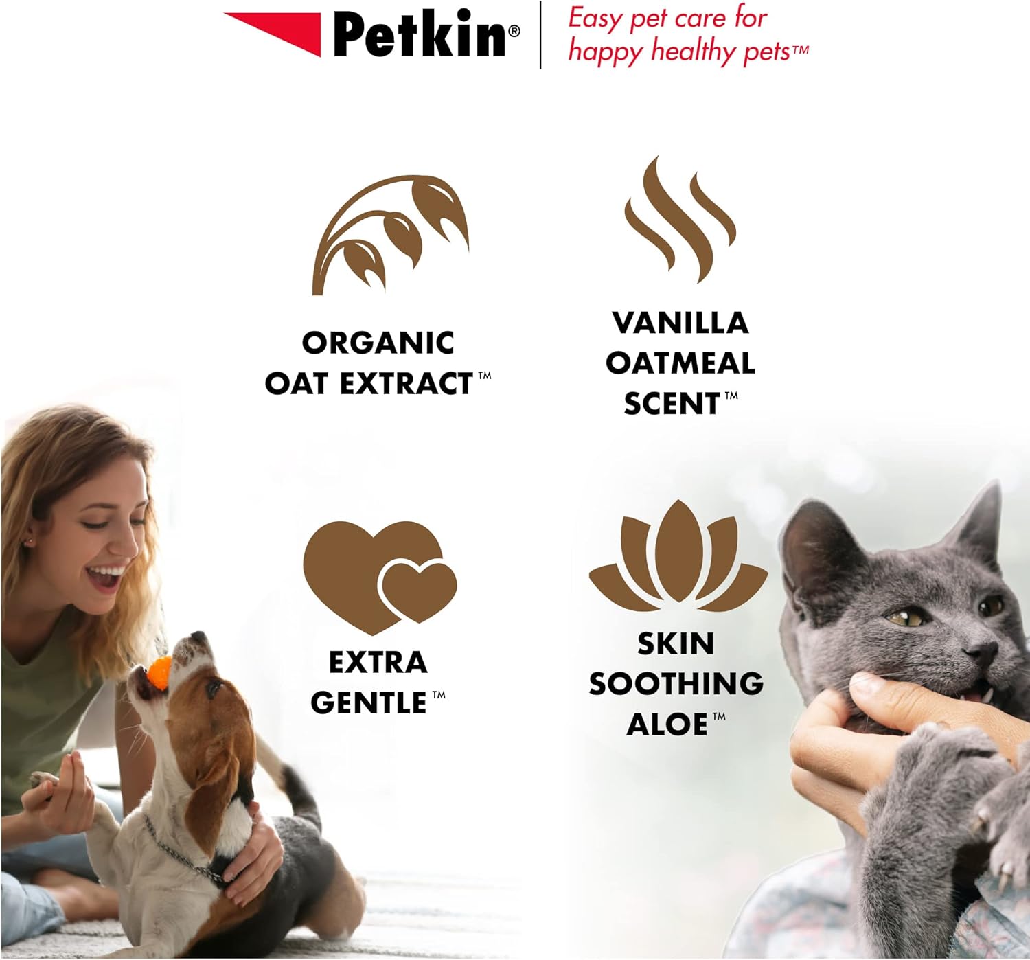 Petkin Extra Mega Valu Petwipes 200ct