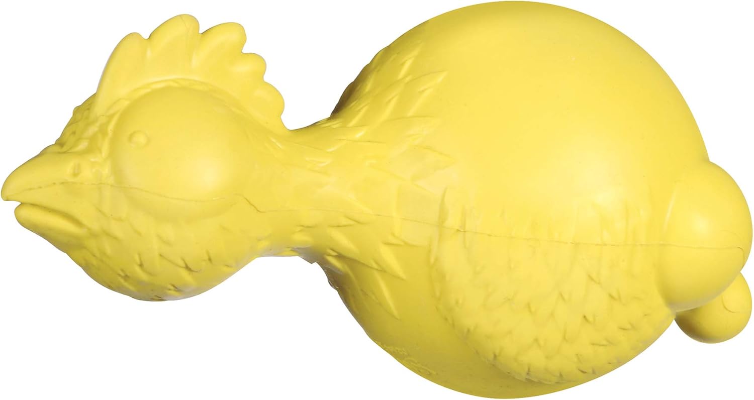 PETMATE JW RUFFIANS CHICKEN TOY (Color Mayvary)