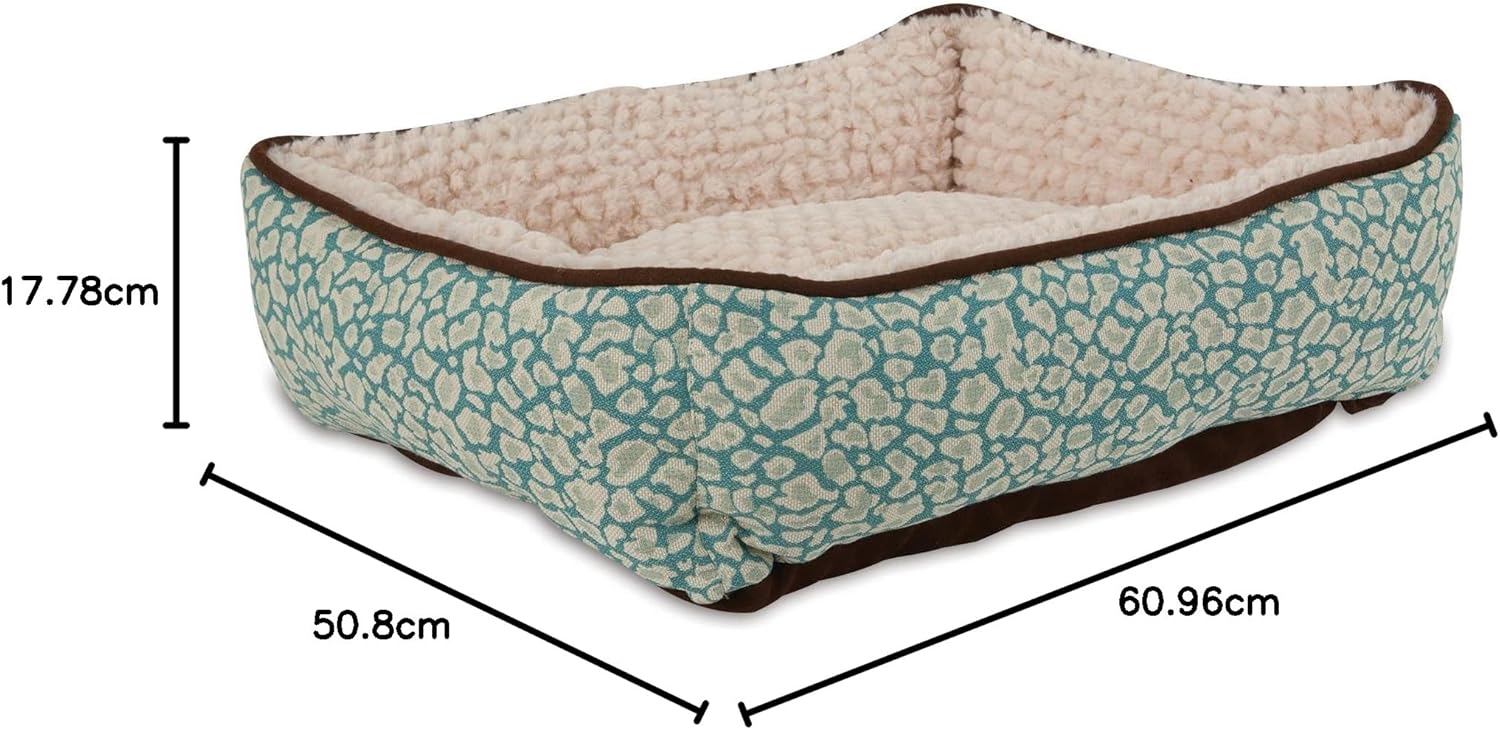 Petmate 24X20 Jacquard Rectangle Lounger