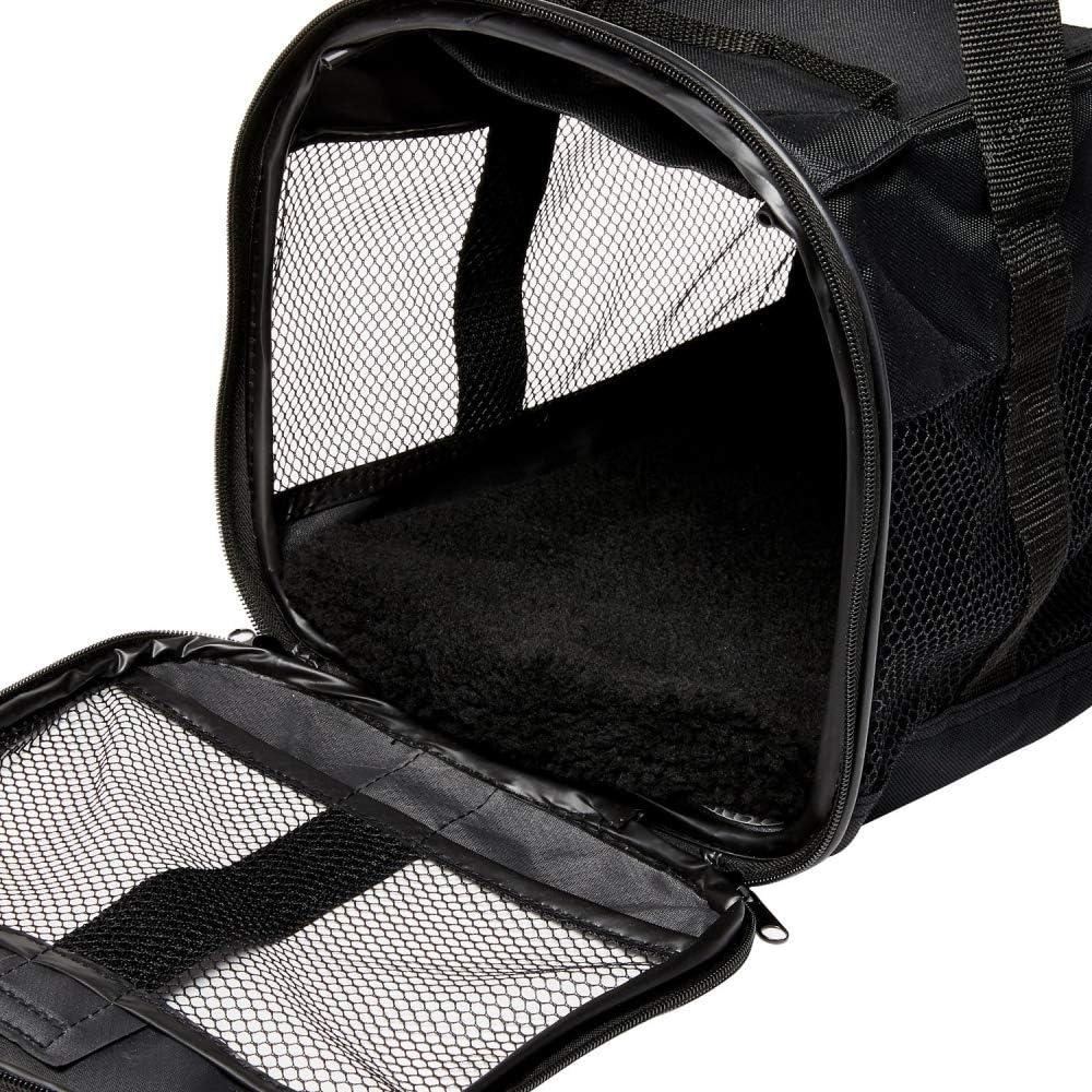 Petmate Soft Sided Kennel Cab Large Up To 15Lbs ~ Black (IATA APPROVED)