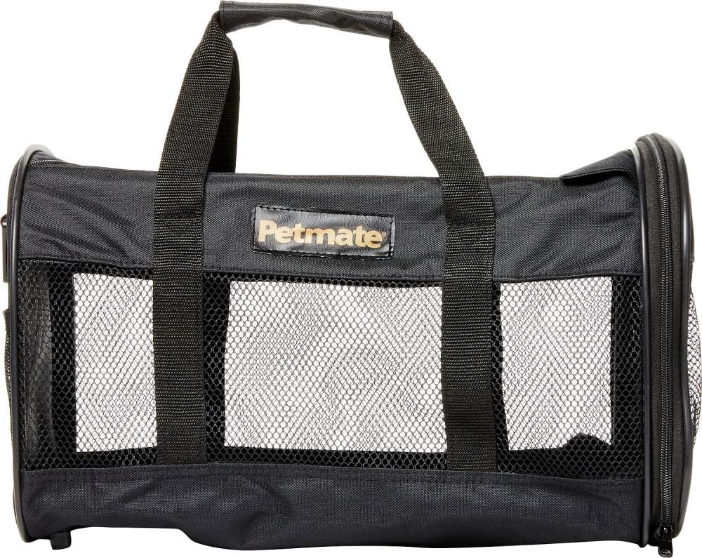 Petmate Soft Sided Kennel Cab Large Up To 15Lbs ~ Black (IATA APPROVED)