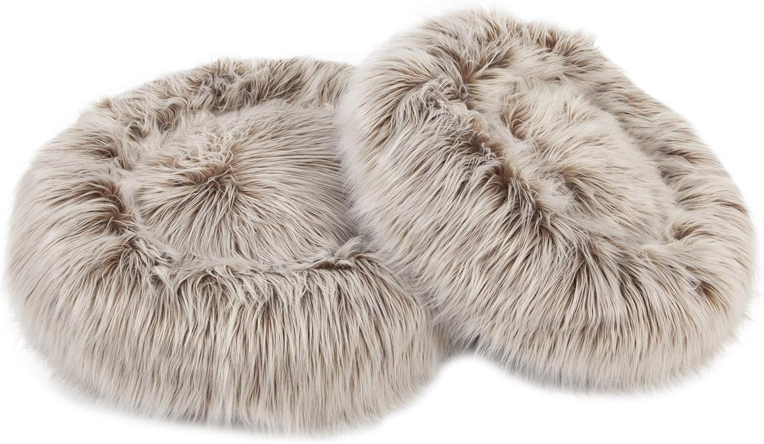 Snoozzy Glampet Donut Faux Fur Bed 26inch