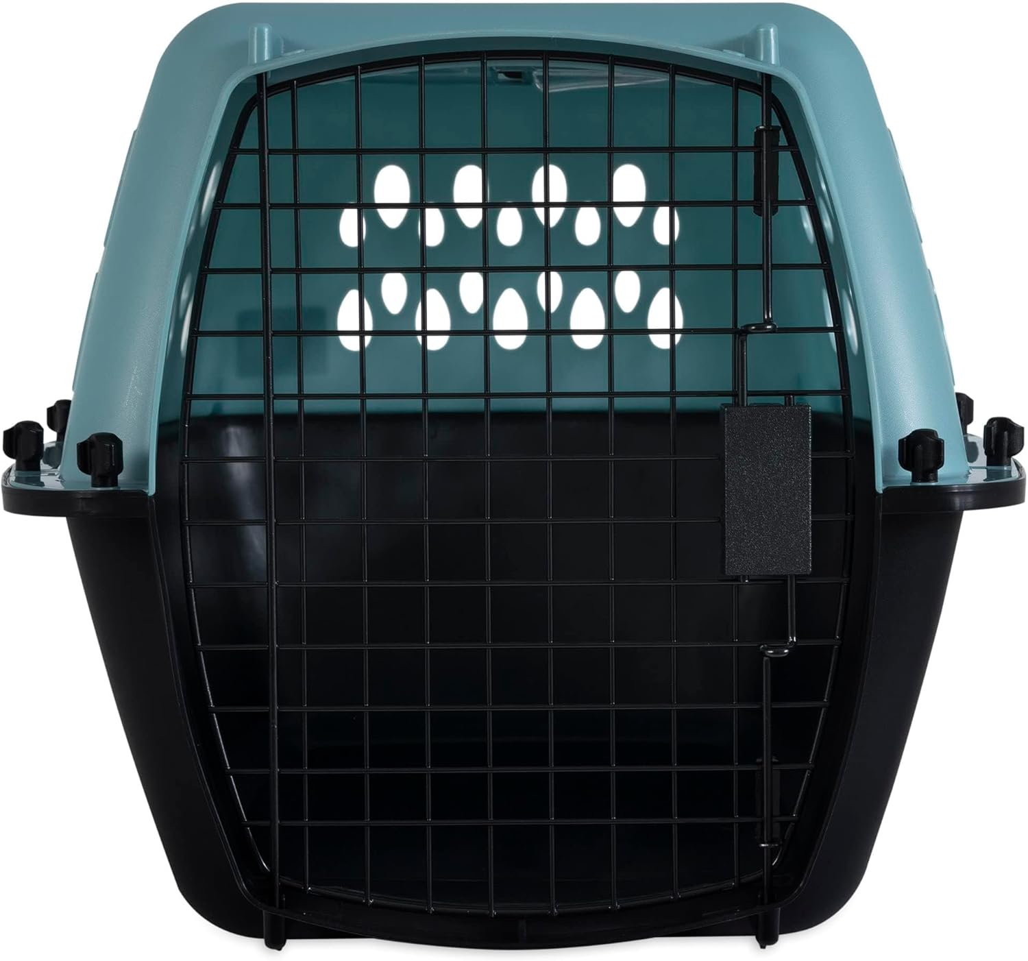 PETMATE VARI KENNEL FASHION 24" 10-20LBS ~ PEARL BLUE & BLACK (IATA APPROVED)