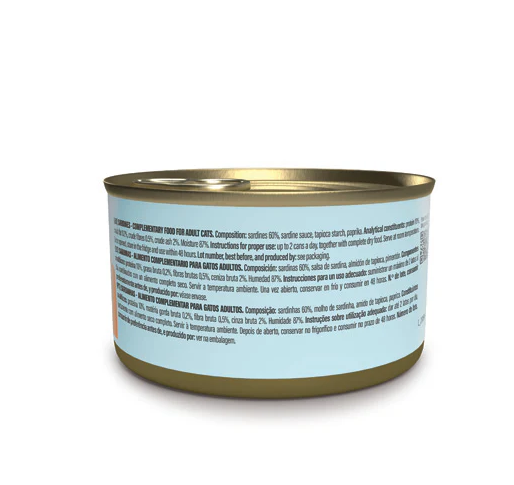 Schesir Grill Whole Food cat Cansardines 70g