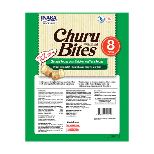 INABA CHURU chicken recipe wraps chicken with tuna recipe 96g/8 packs per pack