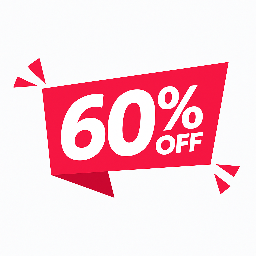 Upto 60% OFF