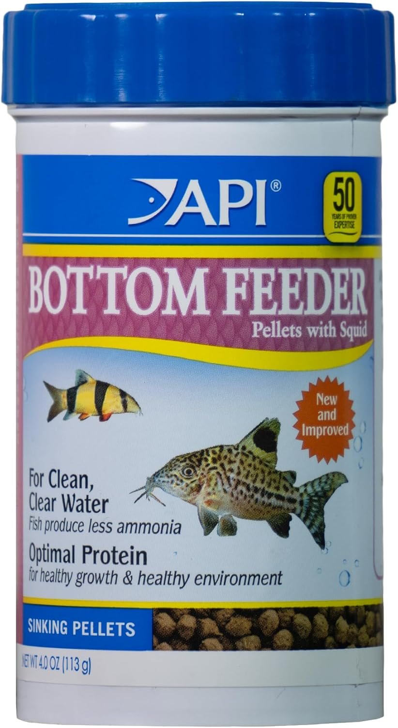 API Bottom Feeder Pellets with Shrimp, 4 OZ