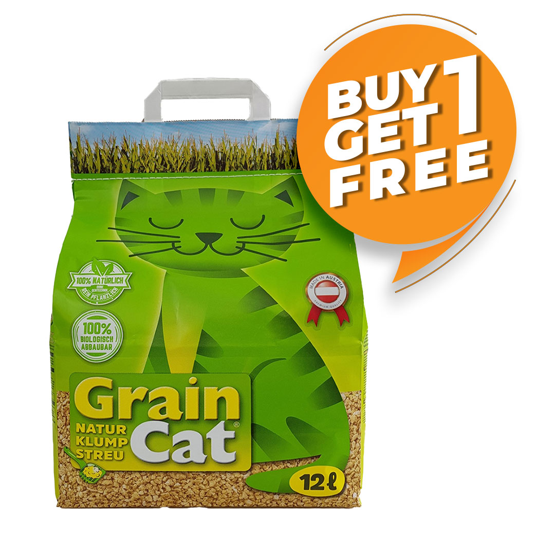 Agros Grain Cat Corn Cat Litter 12L| Sustainable Natural Cat Litter