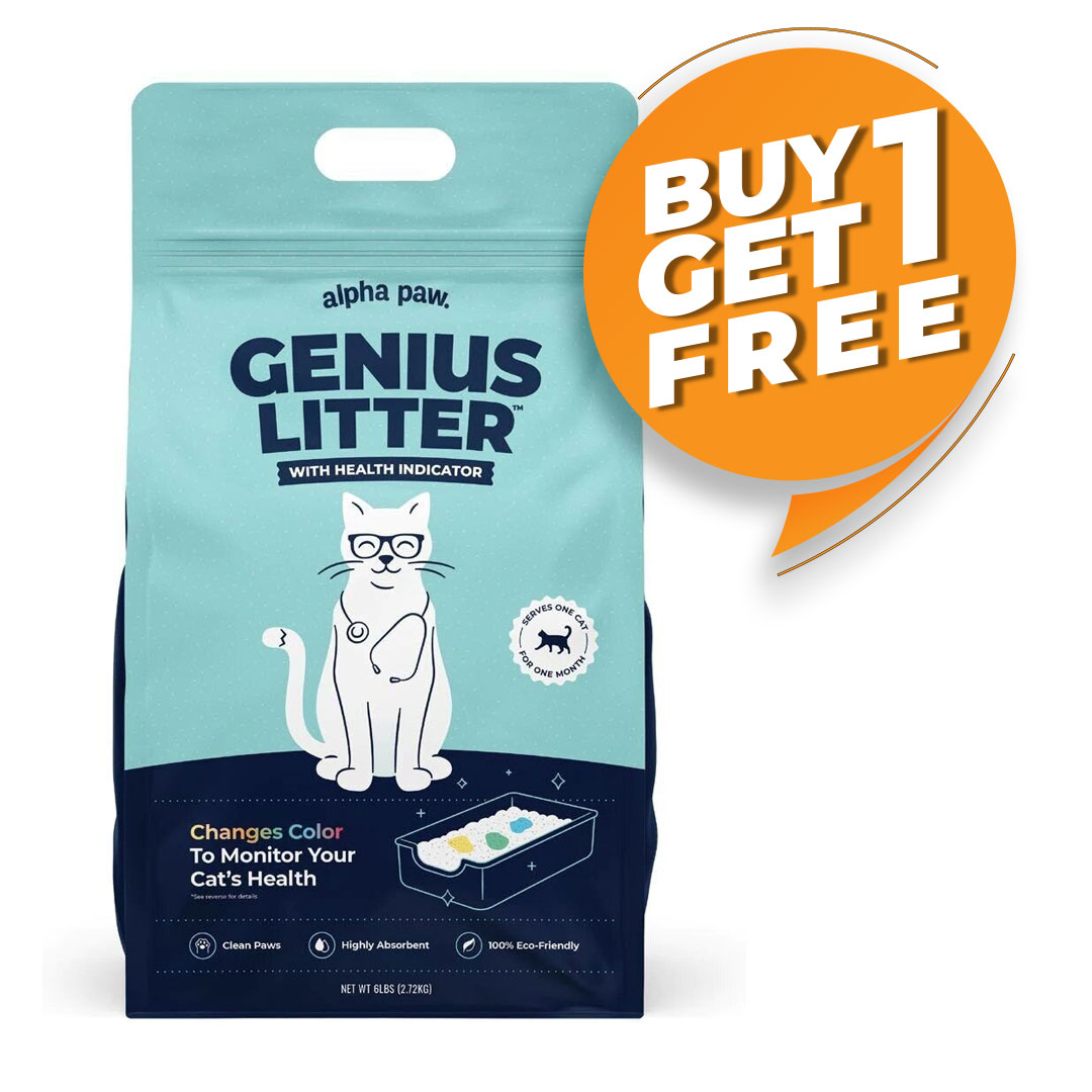Alpha Paw Genius Litter With Health Indicator 2.7KG-4L