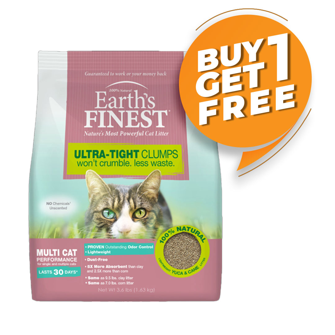Earth Finest Cat Litter 3.6Lb Bag