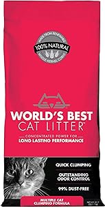 World's Best Cat Litter Multi Cat Clumping 28Lb