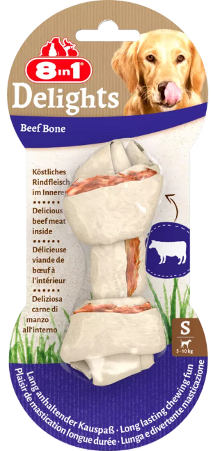 8in1 Beef Delights Bone S