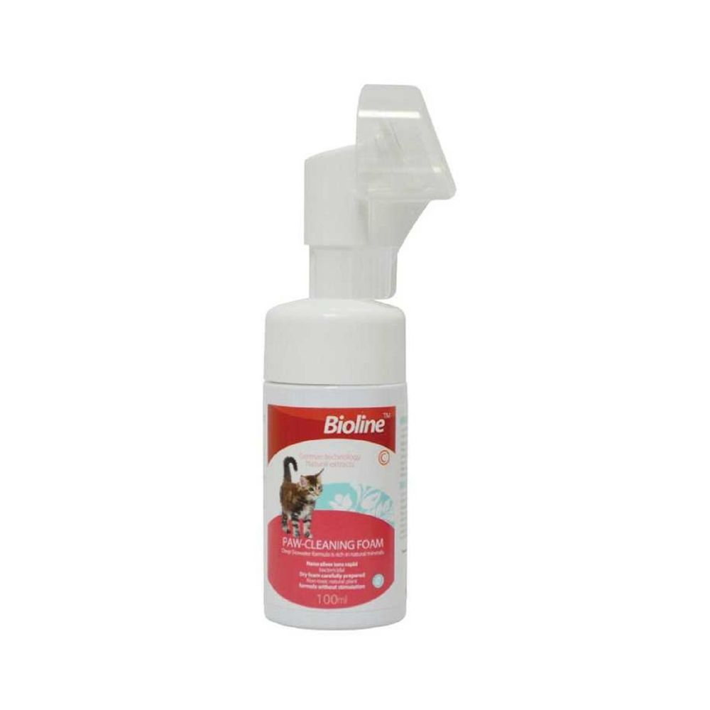 Bioline Paw Cleaning Foam(Cat)[Volume - 100ml]
