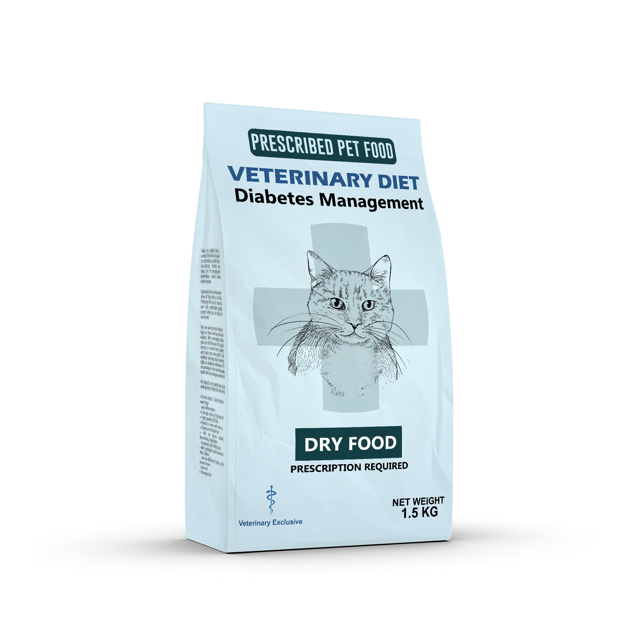 Prescription Diets Diabetes Management Chicken Dry Cat Food - 1.5Kg