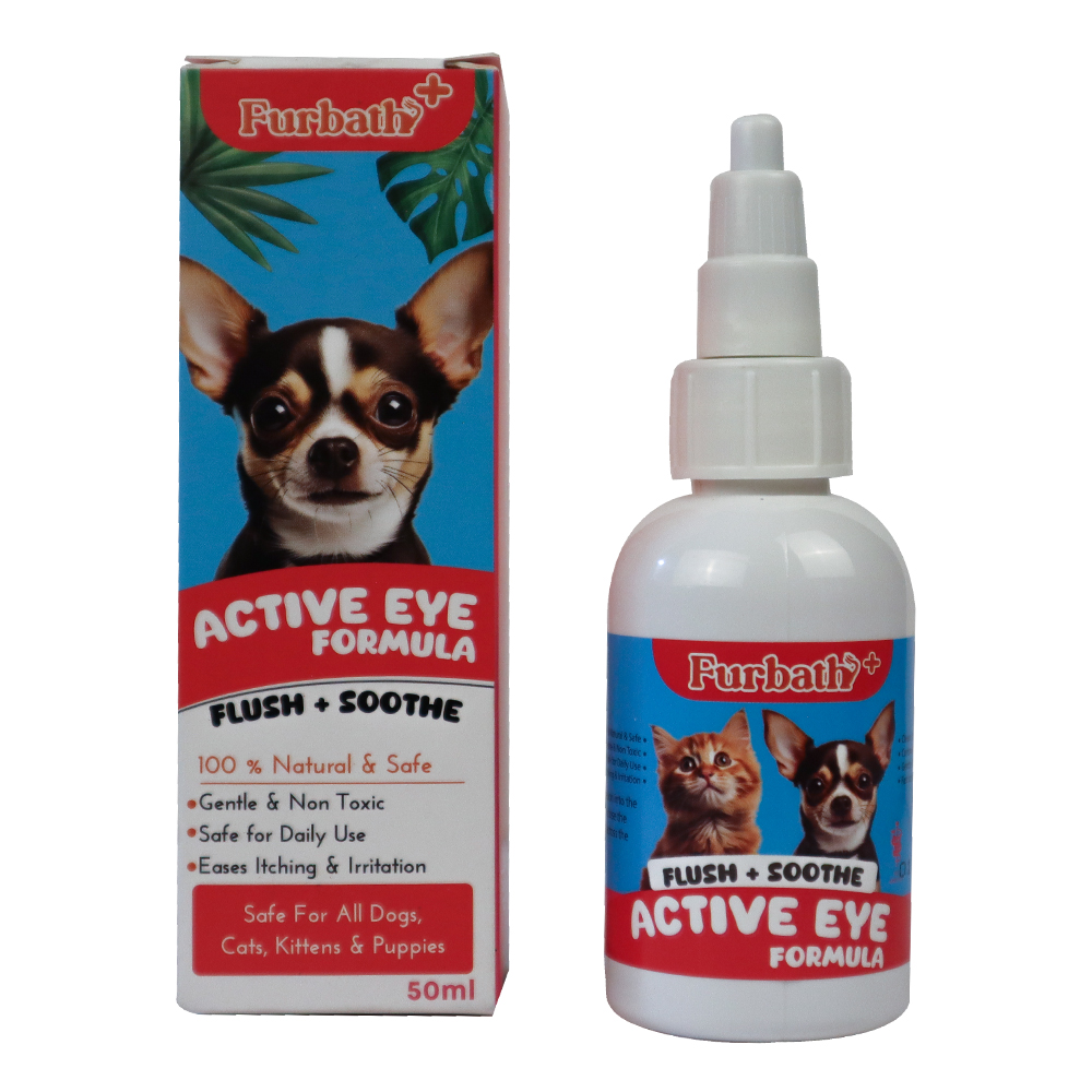 Furbath+ Eye Care with Active Eye Formula for Dogs and Cats - 50ml