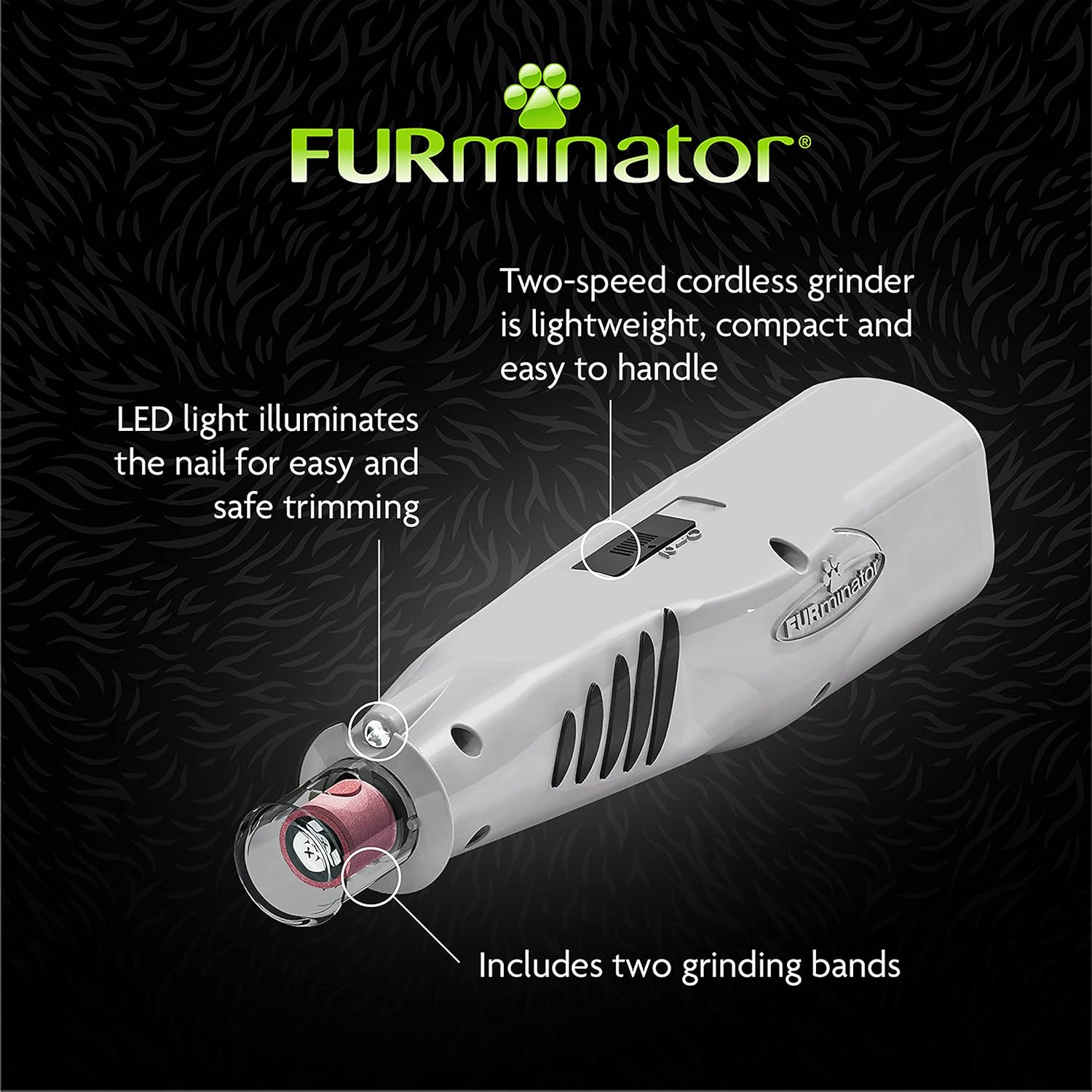 Furminator nail grinder replacement bands best sale