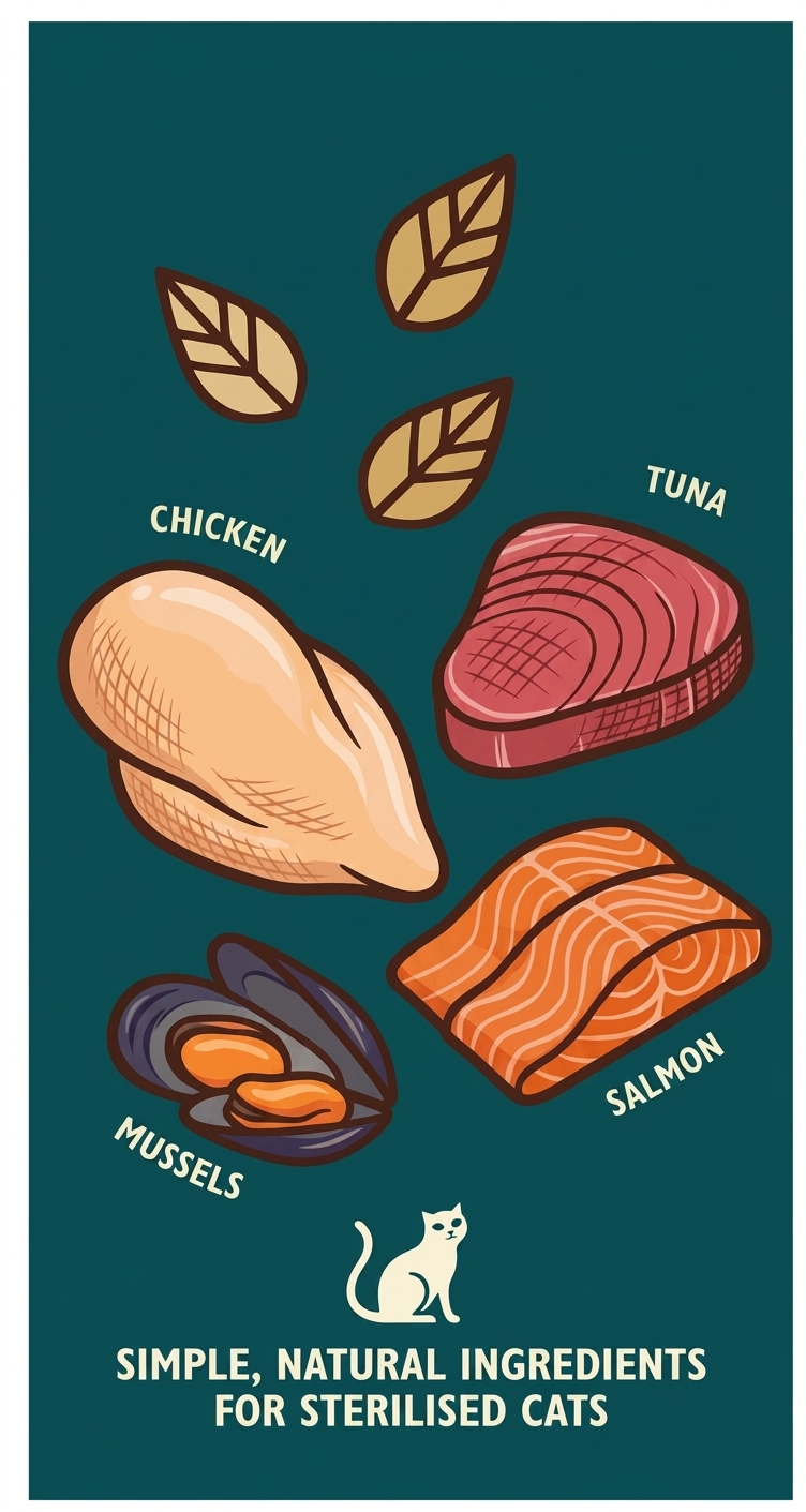 Lily's Kitchen Shredded Fillets Chicken,Tuna,Salmon & Mussels in Broth Wet Cat Food (Pack of 8)