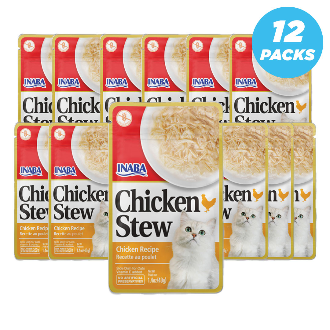 Inaba Chicken Stew - 40g - Pack of 12