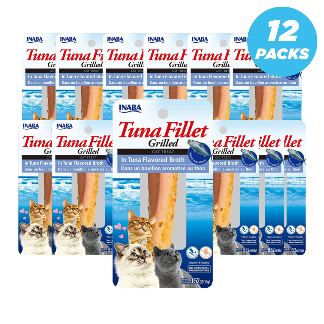 INABA TUNA IN TUNA BROTH 15g /per Pc - Pack of 12